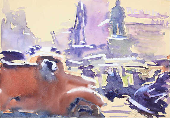 Алексеев Адольф Евгеньевич. Площадь Маяковского